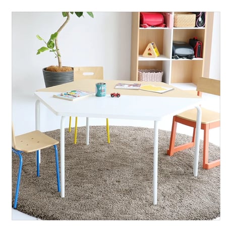 Unit Table 1200 / スタイルに合わせた柔軟なレイアウトが可能なテーブル / NATURAL , WHITE / テーブル / デスク / ワークテーブルPLT-3722