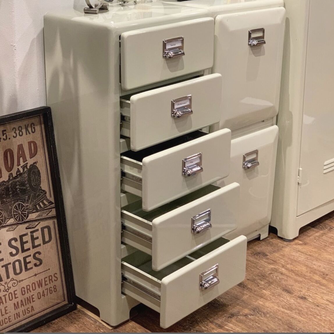 5 DRAWERS CHEST / RAW , IVORY / ドロワーチェスト / リビン