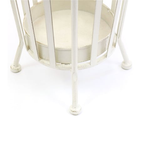 SALON DE  JARDIN / umbrella stand / 傘立て / アンティークホワイト /  アンブレラスタンド / round , square