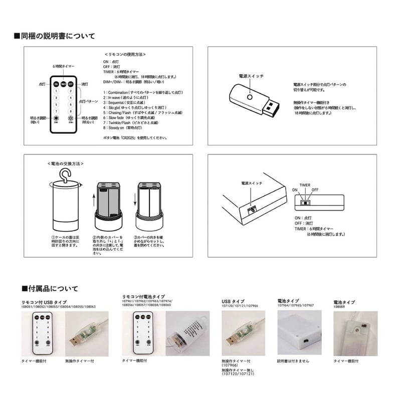 WOOD PARTS LED LIGHT / リモコン操作で幻想的な光の広がりを楽しむ LED