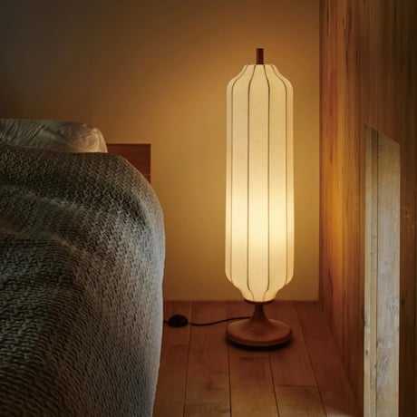 floor lamp Columna / 上品な佇まいが和モダンな雰囲気を盛り上げるフロアランプ / LED電球
