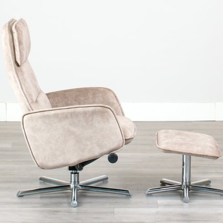 RELAX CHAIR / スタイリッシュなフォルムのリラックスチェア / L GRAY , GREIGE , ORANGE