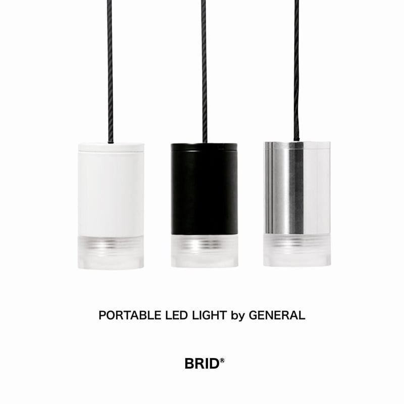 BRID PORTABLE LED LIGHT by GENERAL / ペンダントライト /
