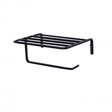 IRON toilet PAPER HOLDER / マットな質感のアイアントイレットペーパー / ペーパーホルダー WHITE , BLACK