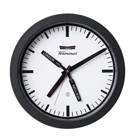 Terminal-wall clock / 掛け時計 / ウォールクロック / NY / ARTWORK STUDIO