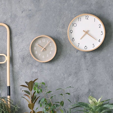 WOOD WALL CLOCK / CAMPAS / Lサイズ / 掛け時計 / ナチュラルスタイリング 北欧インテリア