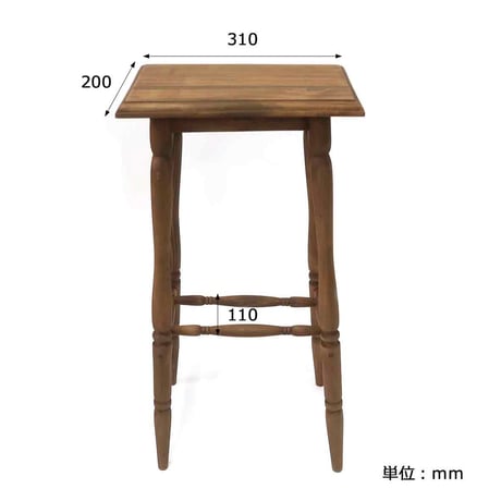 PINE WOOD FLOWER STAND / 天然木 パイン材を使った フラワースタンド / ナチュラルインテリア / アンティーク  ナインマーケ/ 約w330×d250×h655mm