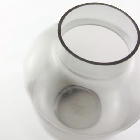 AXCIS ビッグベース グレー / CLEAR /  ガラスベース / 花瓶  SIZE  / 約直径 180×h250mm / HS2825