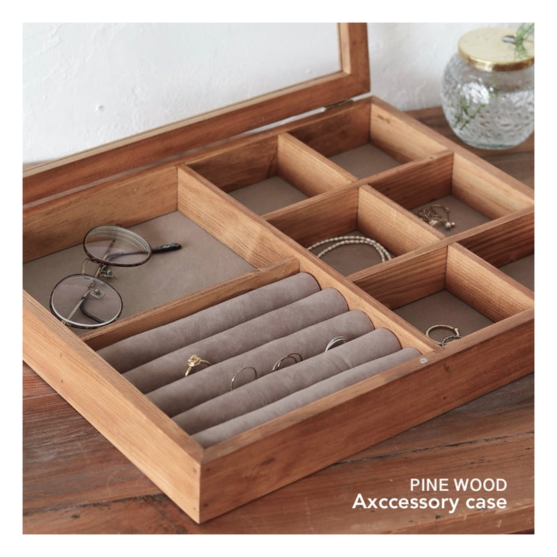 NEIN MARKE / パインウッドのアクセサリーマルチケース / PINE WOOD /