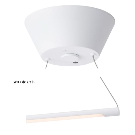 Vision 90 LED-pendant light / WHITE , BLACK / 90cm , 120cm