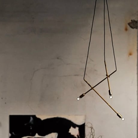 Barcelona - pendant 3 / バルセロナペンダント3灯 / 25W E17 / シャンデリア / LED対応  / BLACK（スチール） , BRASS（真鍮） / 照明 ライト