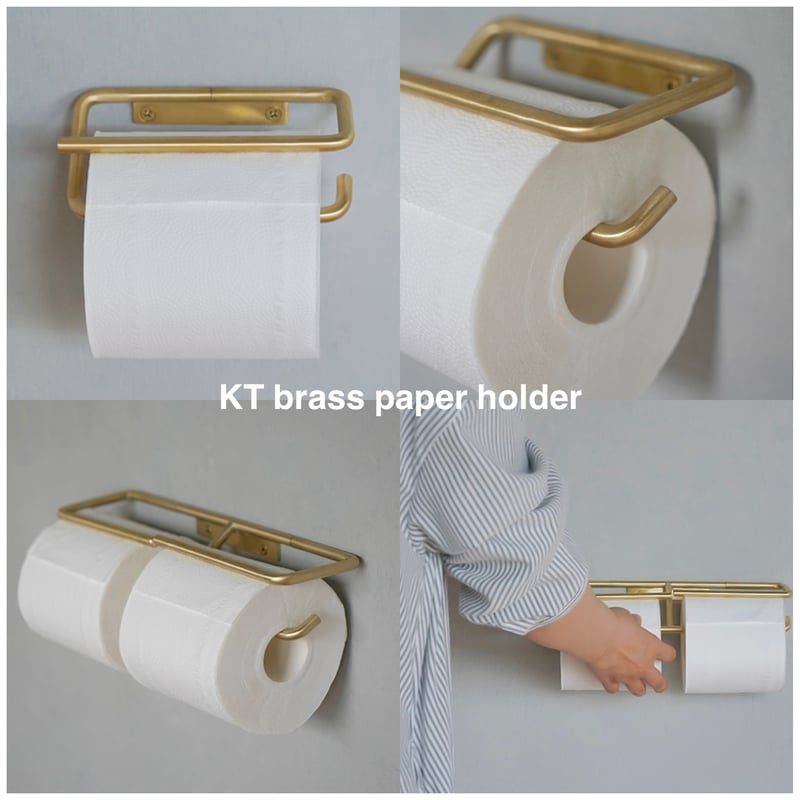 KT sus paper holder / 他にはない個性的なデザインの トイレット