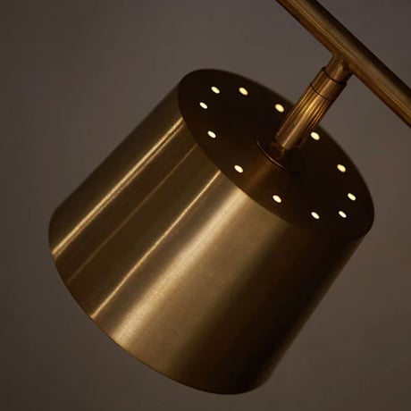 Panama-wall lamp / E17 / LED電球選択 / ウォールランプ / BLACK , BRASS