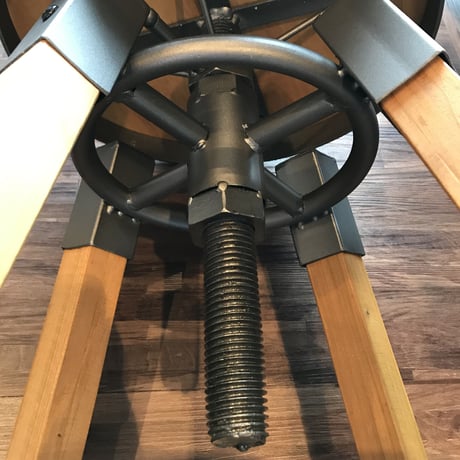 IRON×WOOD STOOL / スツール / カウンタースツール /ハイチェア / 座面32cm SH69-78cm