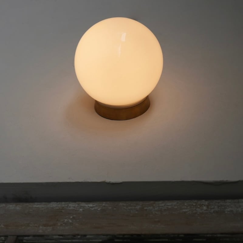 GRASS GLOBE ENTRANCE LIGHT / AXCIS ガラスグローブエントラン