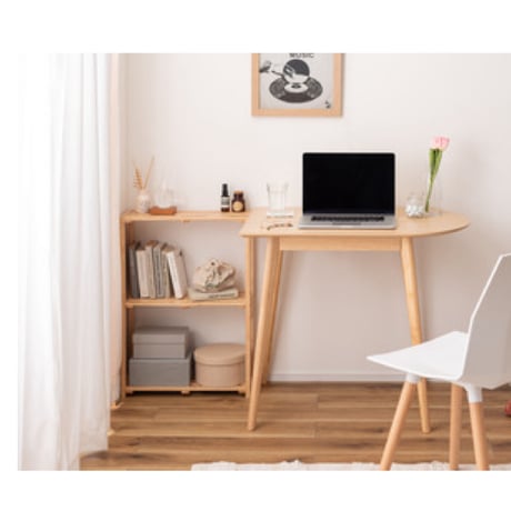 SIDE ARCH DINING TABLE / ダイニングテーブル / ナチュラル , ホワイト / コンパクトテーブル / ナチュラルインテリア