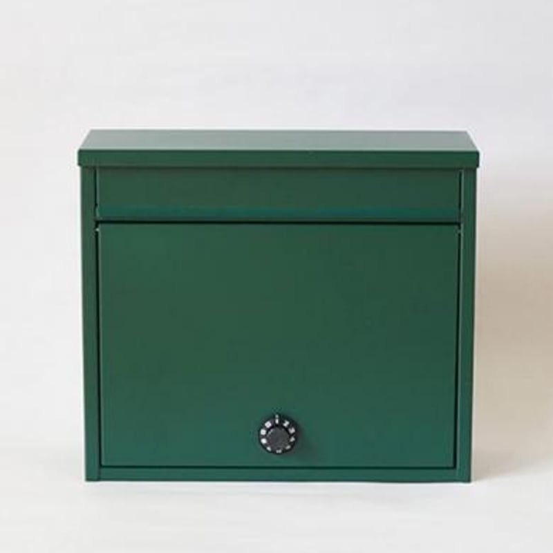 AXCIS WIDE POST / クリーム , グリーン / 郵便ポスト / ダイヤル式 ワ