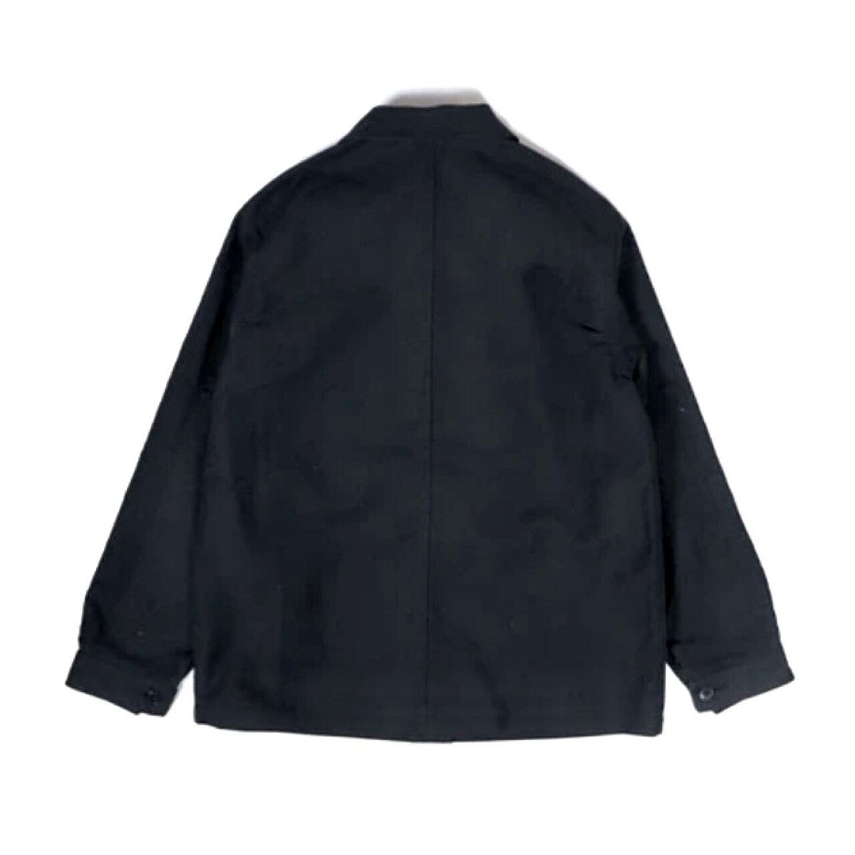 モールスキン ワークカバーオールJKT / BLACK&WHITE / メンズ モールスキン ワークカバーオールJKT / BLACK&WHITE / メンズ