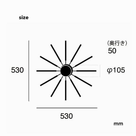 ART WORK STUDIO / Prisma-wall clock プリズマ ウォールクロック / 掛け時計 /TK-2095