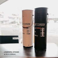 ロングペール缶のアンブレラスタンド / WHITE , BLACK , SILVER , GREEN / PAIL CAN  / ちょうど良いスリム感で場所をとらない傘立て / φ18.5×H56cm