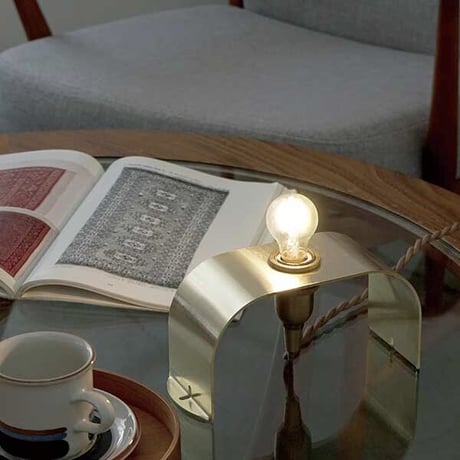 BRASS ARCH LAMP / 置き型 壁付け 兼用ランプ / デスクランプ / ウォールランプ / LED電球専用ランプ / 電球なし / AXCIS