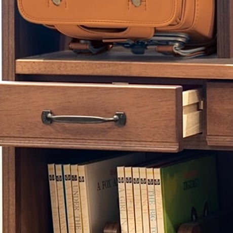 RUBBER  WOOD RACK / ラバーウッド ランドセルラック / BROWN キャスター付き