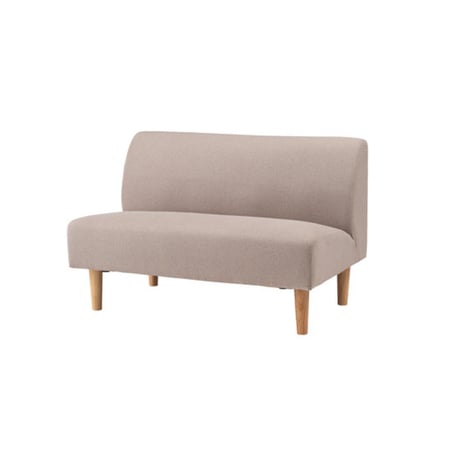 Compact fabric sofa / 1,2 SEATER / ダイニングソファー / DINING SOFA / 1人掛けソファ 2人掛けソファ / BEIGE