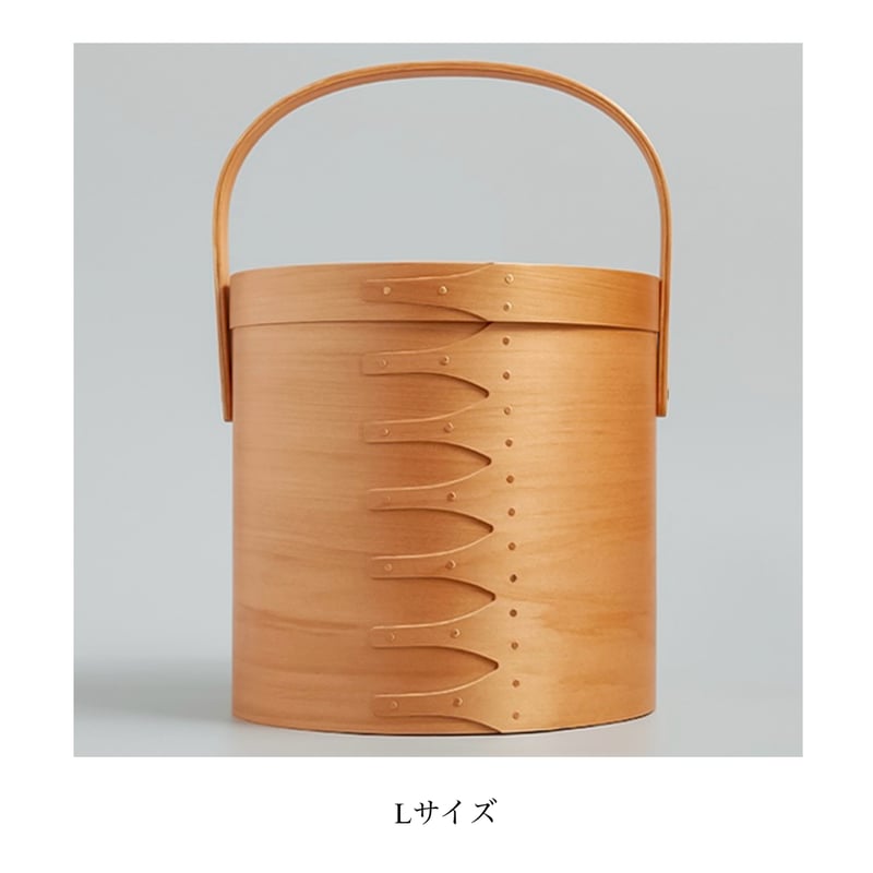 SHAKER ROUND HANDLE BOX M L / シェーカーハンドルボックス / ラ