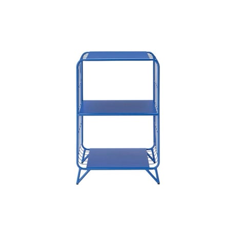 WIRE DESIGN shelf / BEIGE , ORANGE , BLUE / シンプルなフォルムと開放感のあるアクセントシェルフ