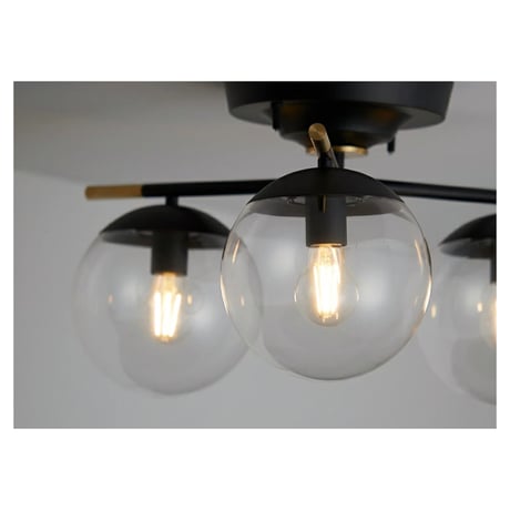 Bliss 3-ceiling lamp / ブリス 3 シーリングランプ/ 3灯 クリア , 乳白ガラス  / リビング ダイニング 照明 / 電球なし / ARTWORK  STUDIO