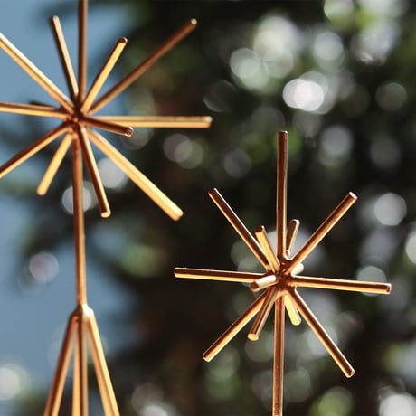 Cross Accessory stand / オブジェのように上品なゴールドがおしゃれなアクセサリースタンド / ツリートップ