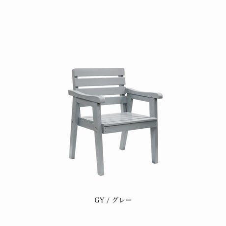 ＷＯＯＤ ＣＨＡＩＲ ６０ / white , gray / 木製チェア / ワイドチェア / 上品で高級感のある住宅を演出