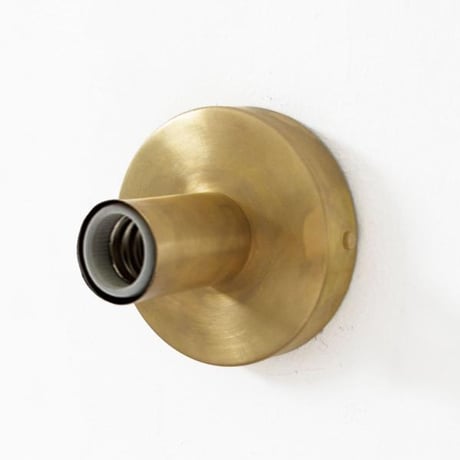 Brass polish light / 壁付け天井 どちらにも設置が可能な真鍮素材の照明器具 / LED電球 選択 / ウォールランプ / 天井照明