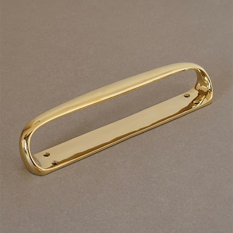 BRASS HANDLE / ハンドル アルファ ブラス / 重厚な無垢の真鍮ハンドル / ドアハンドル