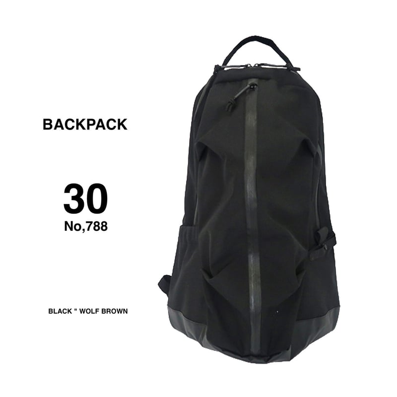 BACKPACK / No.788 / 30ℓ / バックパック / BLACK , WOL