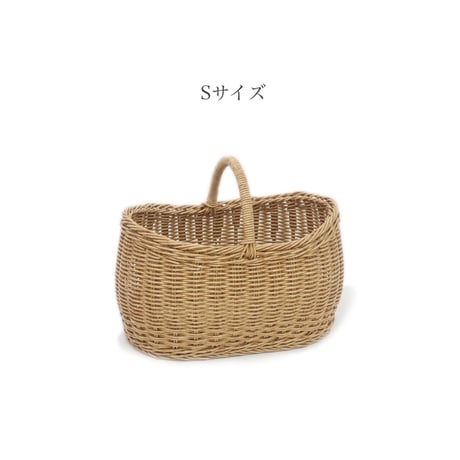 BOAT BASKET / 日用品や化粧品 趣味の物の収納まで 暮らしの色々なシーンで活躍 / UTILE NAIR / ボートバスケット / Sサイズ / Lサイズ / ハイタイプ