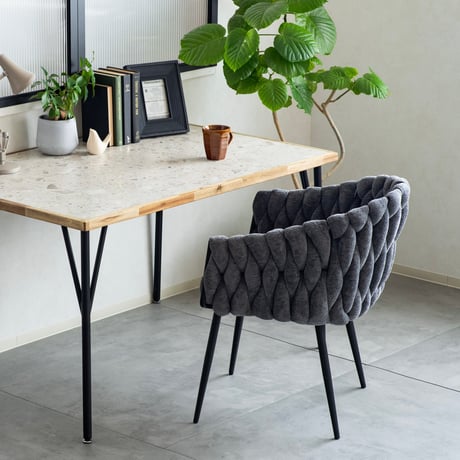 FABRIC 1P CHAIR / クラシカルでモダンなファブリックチェア / ダイニングチェア
