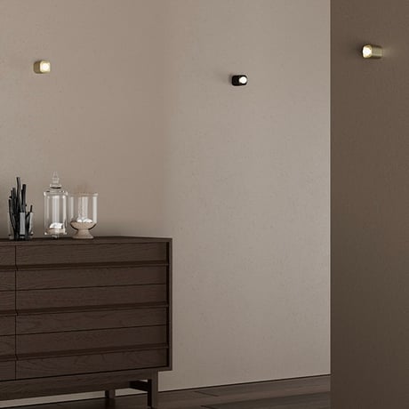 Grat light Straight / スタイリッシュさと柔和さを両立した壁面 天井照明 / SL , GL , BK / ウォールランプ 天井照明