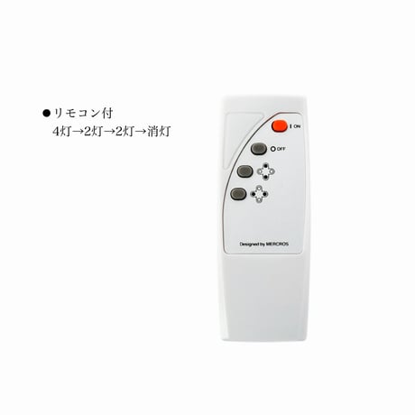 WOOD ROD CROSS 4 CEILING LAMP / ジェンダー ウッド ロッド クロス 4灯 / リモコン付属 / 電球付き E26 / 60W 普通白熱球 ( WH ) × 4個