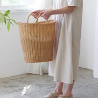 UTILE NAIR LAUNDRY BASKET / ランドリーバスケット / 水に強いポリプロピレン・ポリエチレンチューブを使って手作業で編まれたバスケット。