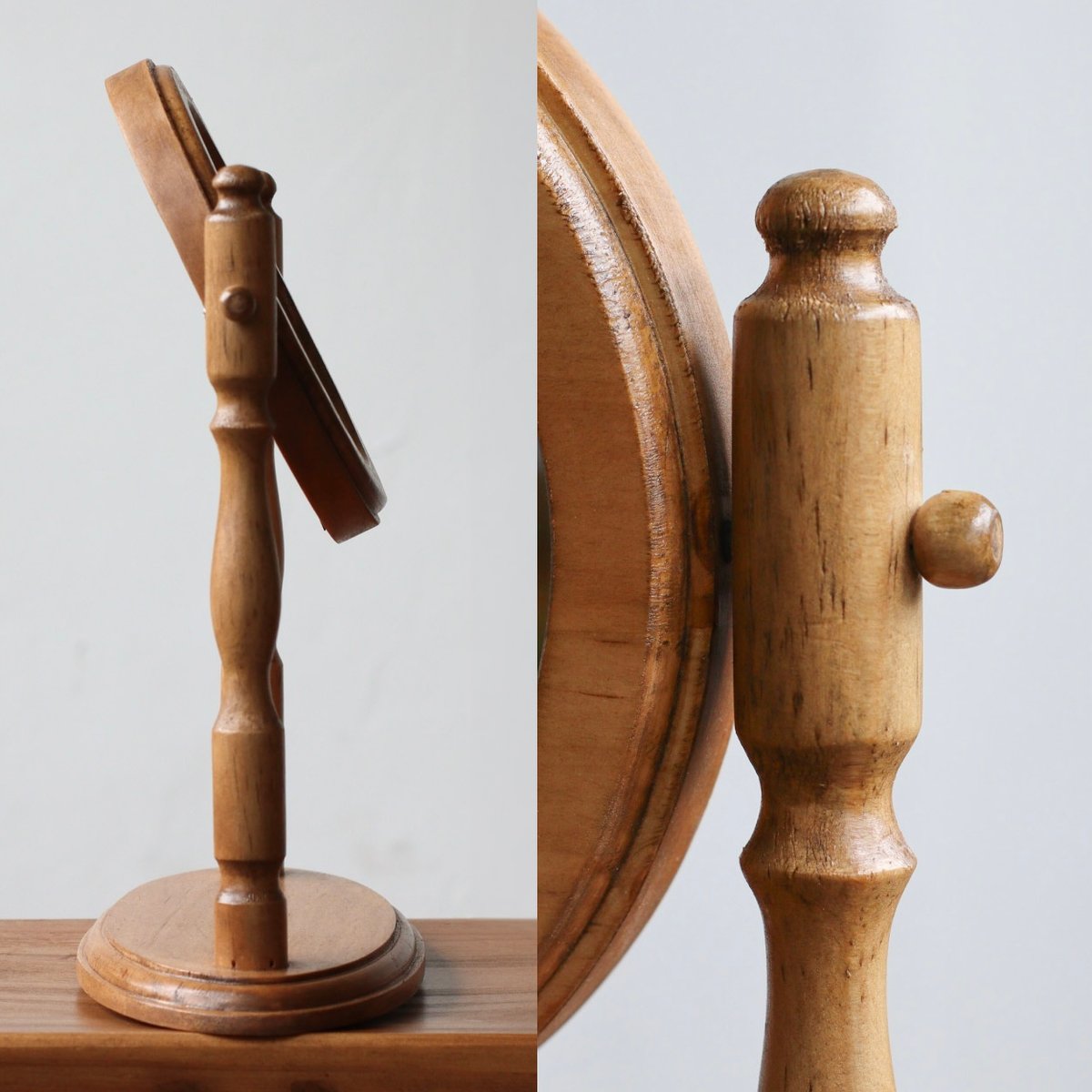 PINE WOOD STAND MIRROR / パイン材を使用したスタンドミラー