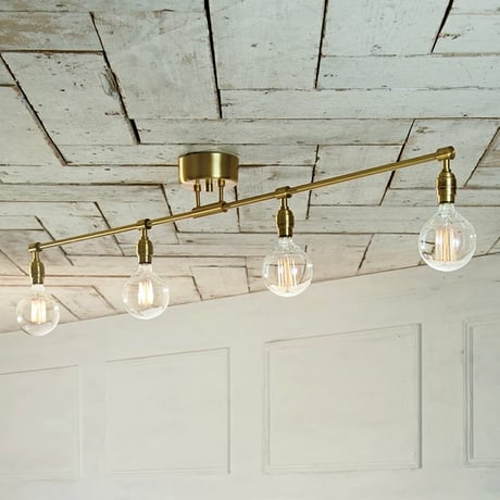ARTWORK STUDIO / Laiton 4-ceiling light / シーリングライト / 天井照明 / 電球なし / アッシュブラック , ゴールド