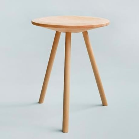 3 legs stool round / AXCIS.INC / 洗練された3本レッグの木製スツール / ビーチ材