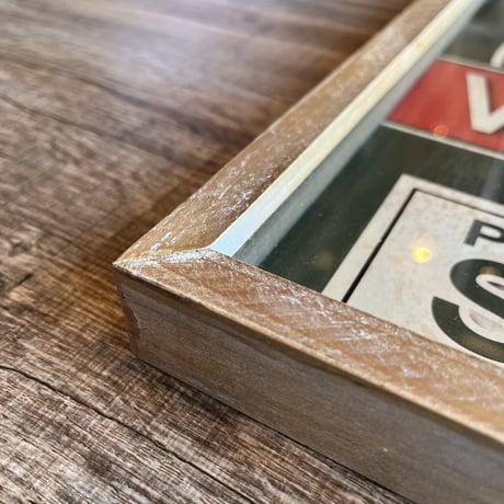 ART FRAME / Volkman / W300×H400 ×D30mm / オールドアメリカンスタイル / ビンテージアート