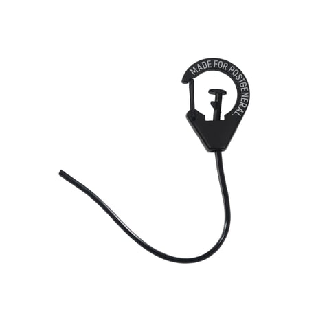 ZINC ALLOY KEY RING & KEY RING CARABINER SET / 2種 2個セット