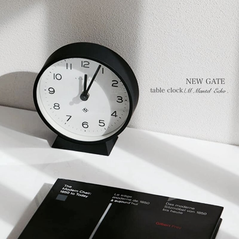 NEWGATE TABLE CLOCK / M Mantel Echo / NEW GATE