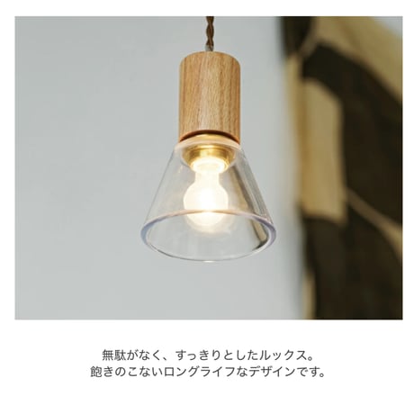 Mysa PENDANT LIGHT / 清潔感あふれるクリアと透明感が際立つスモーキーなグレーの上品なペンダント照明 / clear , gray