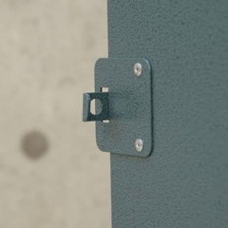 Locker chest 04 / ロッカーをイメージしたインダストリアルな雰囲気のスチールチェスト / 4杯 / ビンテージインテリア / 収納家具
