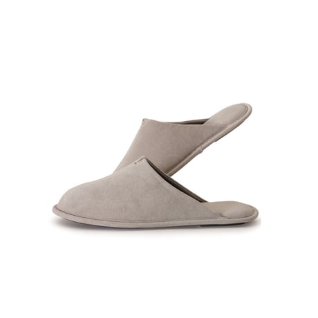 room's easy WASH × Ultrasuede® / ルームスリッパ : Mサイズ 22.5 - 24.5cm / Taupe, Lichen, Platinum, etc / 全6カラー