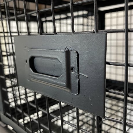 IRON×WOOD 無骨なアイアンチェスト / BLACK / 4杯 H360mm / テレビボード / リビング収納 / キッチン収納 / サイドテーブル